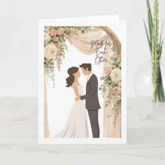 お互いのために作られたロマンティックな結婚式カード/招待状 カード