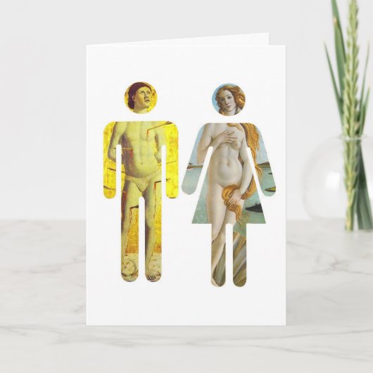 お互いのグリーティングカード用に作成 カード (正面)