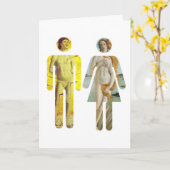 お互いのグリーティングカード用に作成 カード (黄色い花)