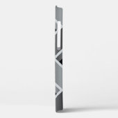 お互いの上にグレーのパイプ – シームレスなバックグロ Case-Mate iPhoneケース (裏面 / 左)