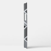 お互いの上にグレーのパイプ – シームレスなバックグロ Case-Mate iPhoneケース (裏面 / 右)