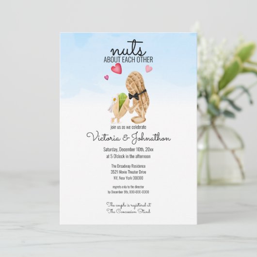 お互いの木の実がシャワーを浴びる 招待状 (スタンド正面)