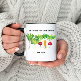 お互いの植物愛好家に根を張らせる コーヒーマグカップ