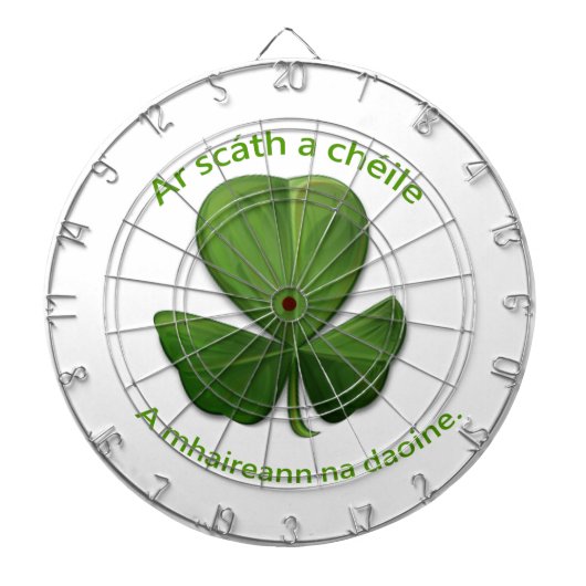 お互いの避難所の中生き延び ダーツボード (正面)