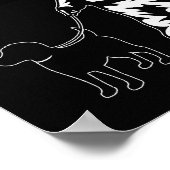 "お互いを大切に" パーカー/犬Tシャツ ポスター (角)