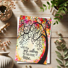 お互いを家まで歩く カード