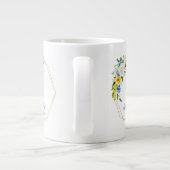 お互いを愛し合うフローラ ジャンボコーヒーマグカップ (裏面)