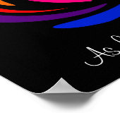 お互いを愛し合う ポスター (角)