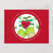 お互いを愛し合う ポストカード (正面)