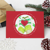 お互いを愛し合う ポストカード