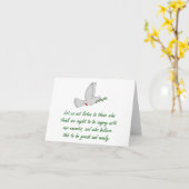 お互いを許そう – 許す引用文 カード (黄色い花)