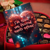 お互いバレンタインのカードを見つけて良かった 招待状