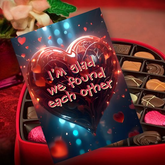 お互いバレンタインのカードを見つけて良かった 招待状