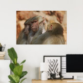 お互気にいに気が合う ポスター (ホームオフィス)