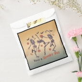 お休不気味みハロウィーンスケルトン踊り フェイバーバッグ (封をした状態)