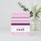 お休与えみしよう ポストカード (スタンド正面)