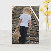 お会いしてごめんなさい カード (黄色い花)