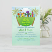 お会いするご招待 招待状 (スタンド正面)