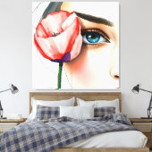 お会いする方法 キャンバスプリント (インサイチュ (寝室))