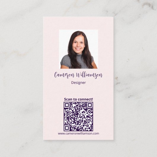 お会いできてうれしい!ソーシャルの接続 名刺 (裏面)