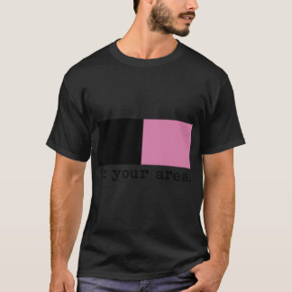 お住まいの地域でブラックピンク1クラシックのTシャツ Tシャツ