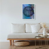 お使いのお気に入りの引用文の抽象芸術アルコールインク ポスター