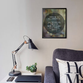 お使いのお気に入りの引用文の温かいテクスチャグランジ ポスター