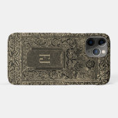 お使いのアールデコとゴールデンイニシャルの電話ケース Case-Mate iPhoneケース (裏面(横))