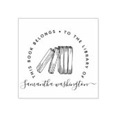 お使いのエレガントヴィンテージカスタム図書 ラバースタンプ (インプリント)