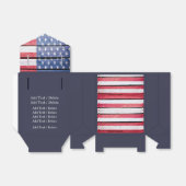 お使いのカスタムアメリカ国旗の好意ボックス フェイバーボックス (折り畳みなし)