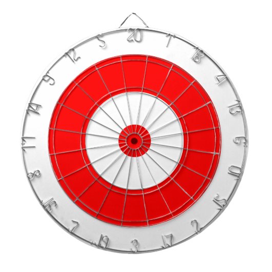 お使いのカスタムカラー円ターゲットデザイン ダーツボード (正面)