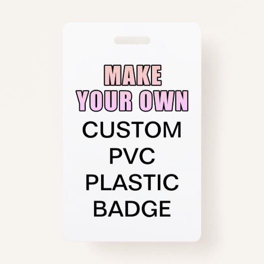お使いのカスタムパーソナライズされたOffice Identity PVCカード バッジ (正面)