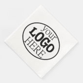 お使いのカスタムビジネスロゴ (コーナー)