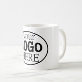 お使いのカスタムビジネスロゴ コーヒーマグカップ (正面右)