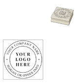 お使いのカスタムビジネスロゴ ラバースタンプ (押印)