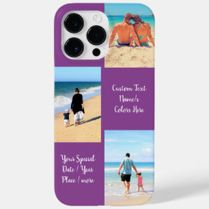 お使いのカスタムフォトコラージュ文字名iPhoneケース Case-Mate iPhone 14 Pro Maxケース