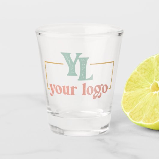 お使いのカスタムロゴ ショットグラス (正面)
