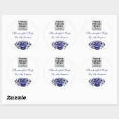 お使いのカスタムヴィンテージロゴ花ソープラベル ラウンドシール (シート)