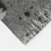 お使いのカスタム写真とフェイクピンクの大理石のテクスチャ フリースブランケット (角)