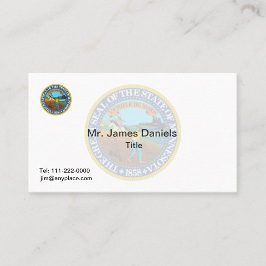 お使いのカスタム名刺 名刺 (正面)