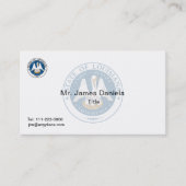 お使いのカスタム名刺 名刺 (正面)