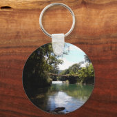 お使いのカスタム基本ボタンのキーチェーン キーホルダー (正面)