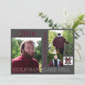 お使いのカスタム招待状5" x 7" 招待状 (スタンド正面)