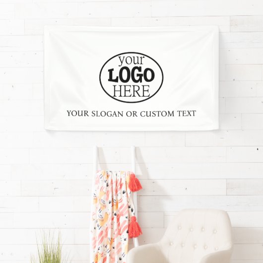 お使いのカスタム文字ロゴ 横断幕 (インサイチュ)