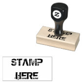 お使いのカスタム1.5インチx 3インチゴムスタンプ ラバースタンプ (押印)