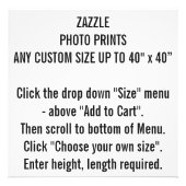 お使いのカスタムNullValue写真の拡大 フォトプリント (正面)