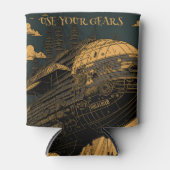 お使いのギア- Steampunk Airship Adventure 缶クーラー (正面)