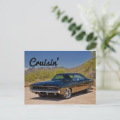 お使いのクラシック自動車はがき ポストカード (スタンド正面)
