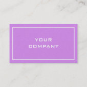 お使いのデザインカスタムカラー名刺テンプレート 名刺 (裏面)