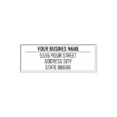 お使いのデザインパーソナライズされたアドレスのスタンプテンプレート セルフインキングスタンプ (デザイン)